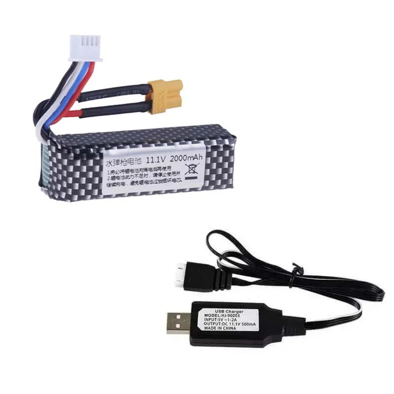 TianGong TG G36 Gel Blaster-m416gelblaster-11.1v battery with charger-m416gelblaster