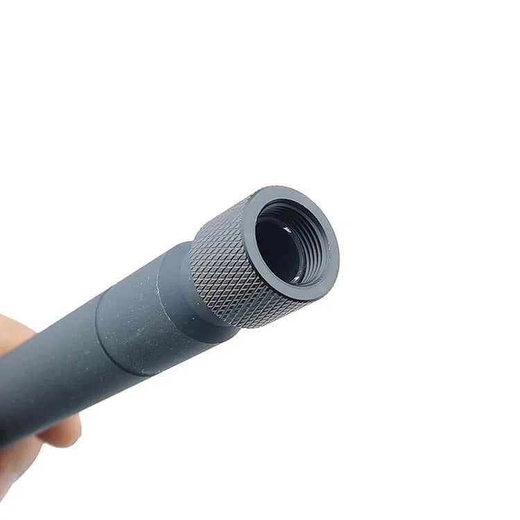 14mm CCW Metal Thread Protector Cap Black/Orange Color-m416gelblaster-m416gelblaster