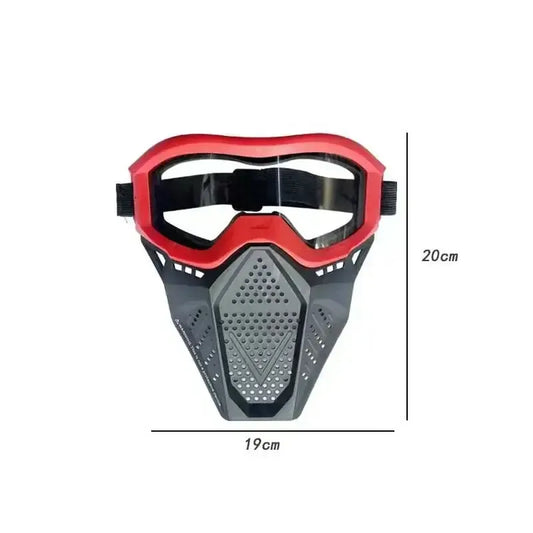 Tactical Protective Toy Blaster Face Mask-玩具/游戏-m416gelblaster-red-m416gelblaster