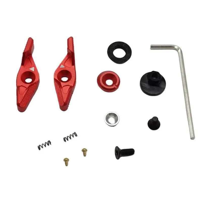 Si AR15 Competition Ambi Safety Selector Switch-m416gelblaster-red-m416gelblaster