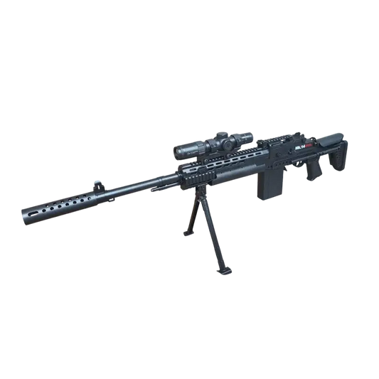 Handi MK14 EBR Mag-Fed Blowback Electric Gel Blaster-m416gelblaster-black-m416gelblaster