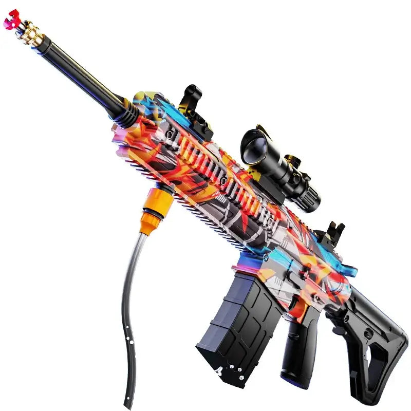 High Pressure Car Wash Rifle Water Gun with Backpack – m416gelblaster High Pressure Car Wash Rifle Water Gun with Backpack – m416gelblaster