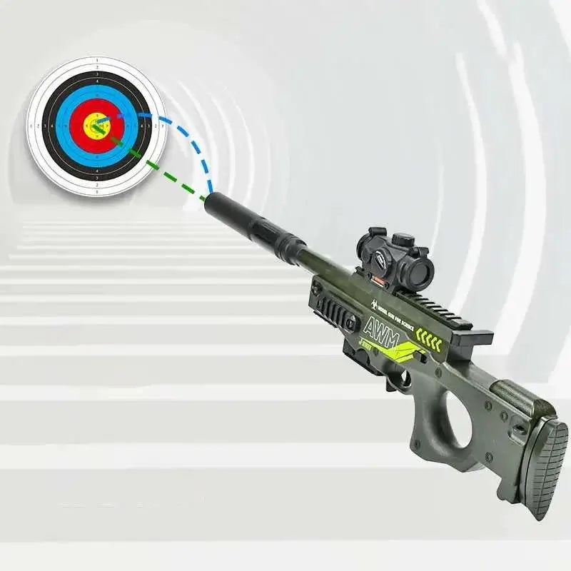 JF AWM 98K Sniper Top Feed Electric Orbeez Gun-m416gelblaster-m416gelblaster