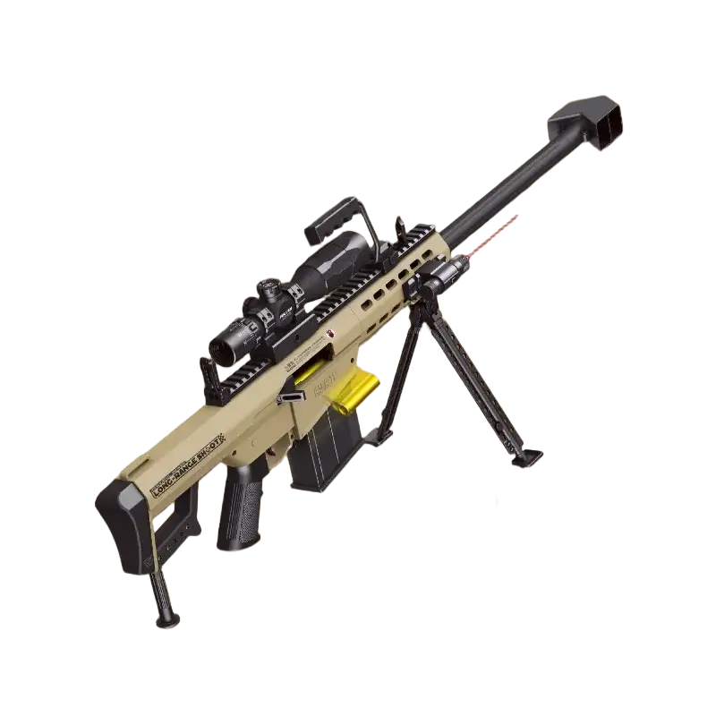 Lehui M82A1 Barrett Shell Ejecting Foam Dart Launcher-m416gelblaster-tan-m416gelblaster