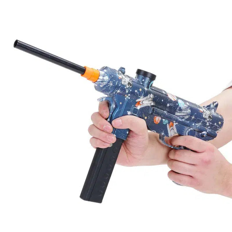 Electric Hopper-Fed M3 Submachine Grease Orbeez Gun-m416gelblaster-m416gelblaster