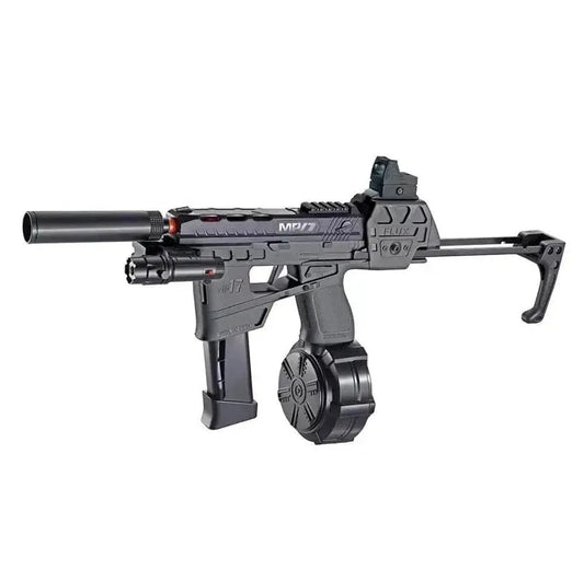 MP17 Electric Splat Gel Ball Blaster Automatic w/ Drum-m416gelblaster-black-m416gelblaster