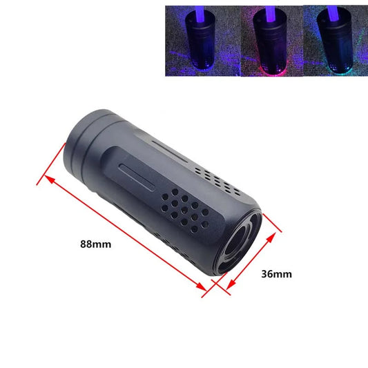 Oppressor 14mm CCW Thread Metal Rainbow Tracer