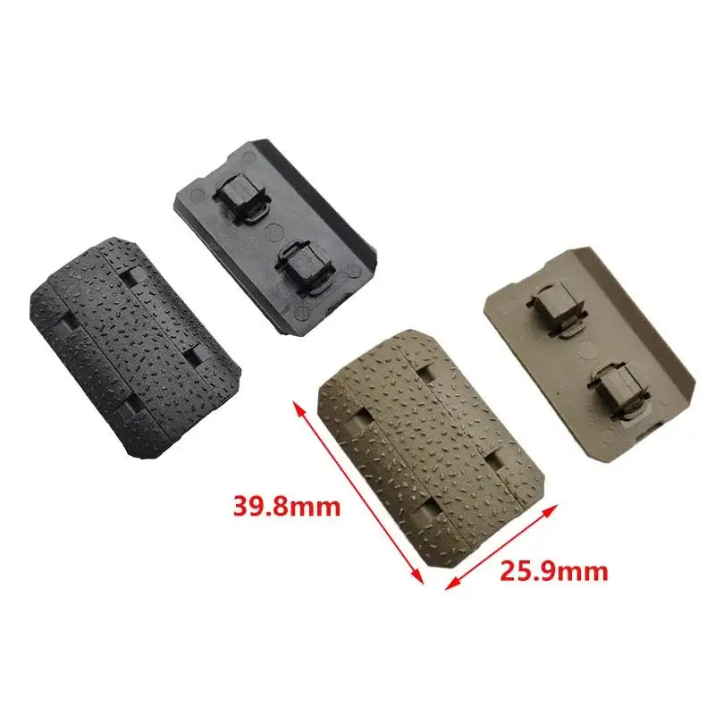 KAC SR16 URX4 M-LOK Handguard Rail Covers 12Pcs-m416gelblaster-m416gelblaster