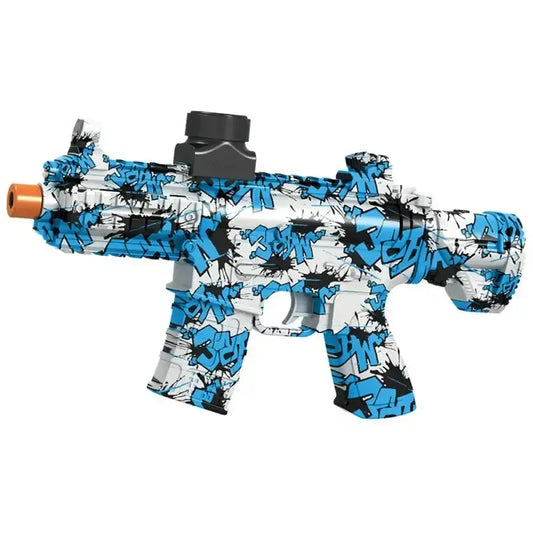 Mini M416 Splatter Ball Blaster Electric Orbeez Gun-m416gelblaster-blue-m416gelblaster