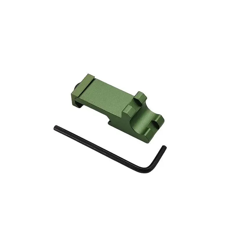 Tactical 45 Degree RTS Picatinny Offset Rail Adapter-m416gelblaster-green-m416gelblaster