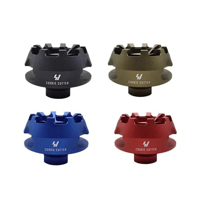 SI Cookie Cutter Metal Compensator 14mm CCW – m416gelblaster SI Cookie Cutter Metal Compensator 14mm CCW – m416gelblaster