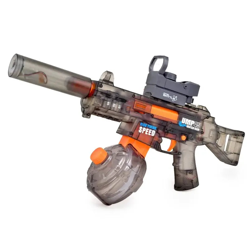UMP45 Transparente elektrische Wasserpistole mit Licht – m416gelblaster