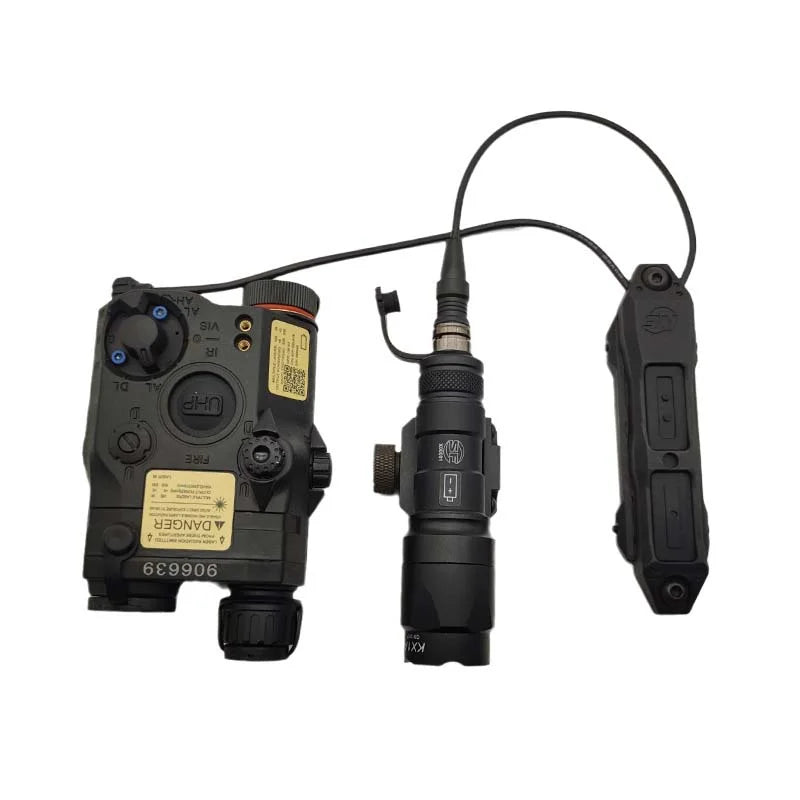 Upgraded PEQ-15 Green Laser + M300A Metal Flashlight + Dual Upgraded PEQ-15 Green Laser + M300A Metal Flashlight + Dual