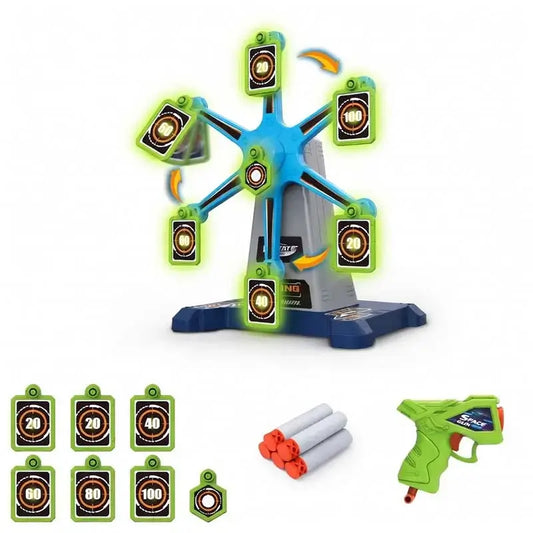 Electronic Glow in the Dark Auto Rotating Target-m416gelblaster-m416gelblaster