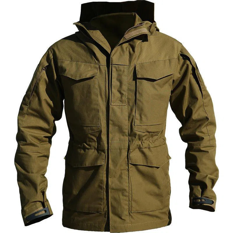 Tactical Coat Men's M65 Army Fan Field Coat Waterproof Jacket