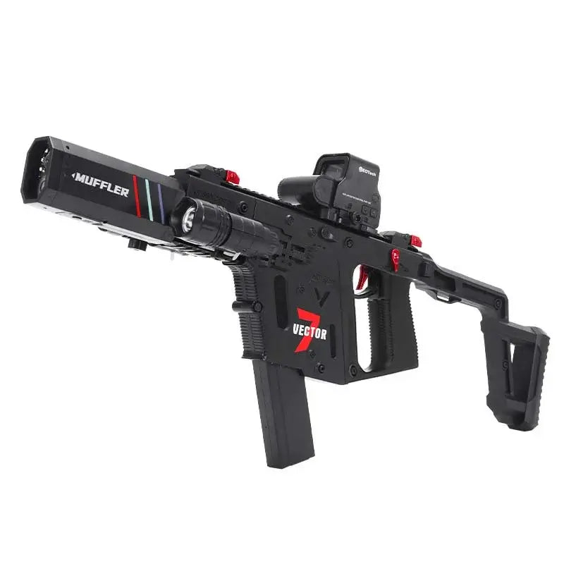 Vector Mag Fed Electric Automatic Orbeez Gun with Smoke Muffler-m416gelblaster-m416gelblaster