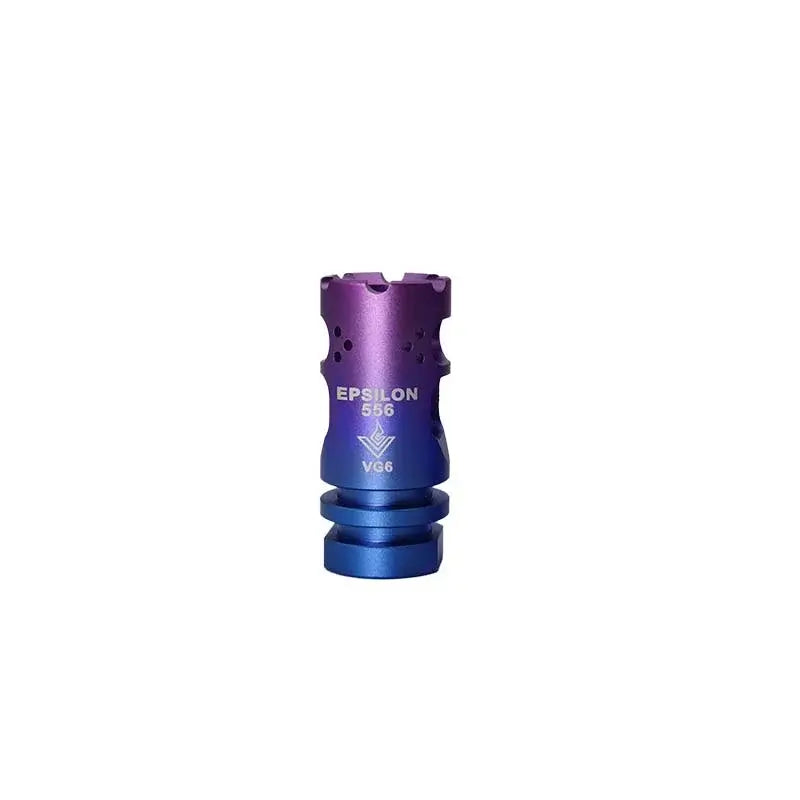 14mm CCW Gradient Color Flash Hiders Muzzle Device-m416gelblaster-vg6 flat head-m416gelblaster