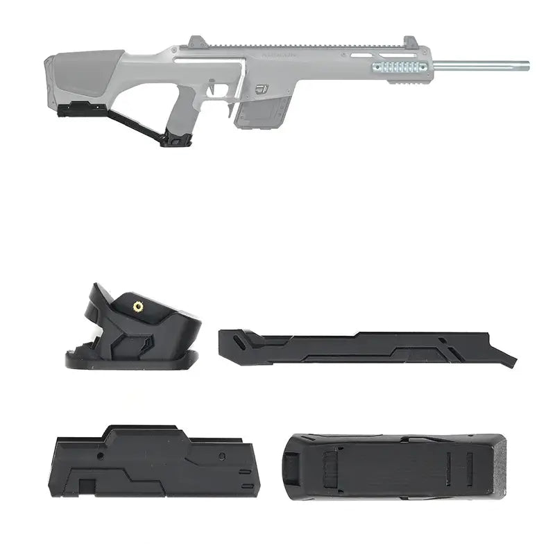 Worker Kunlun Bolt Action Nerf Sniper Blaster-m416gelblaster-buttstock decor parts-m416gelblaster