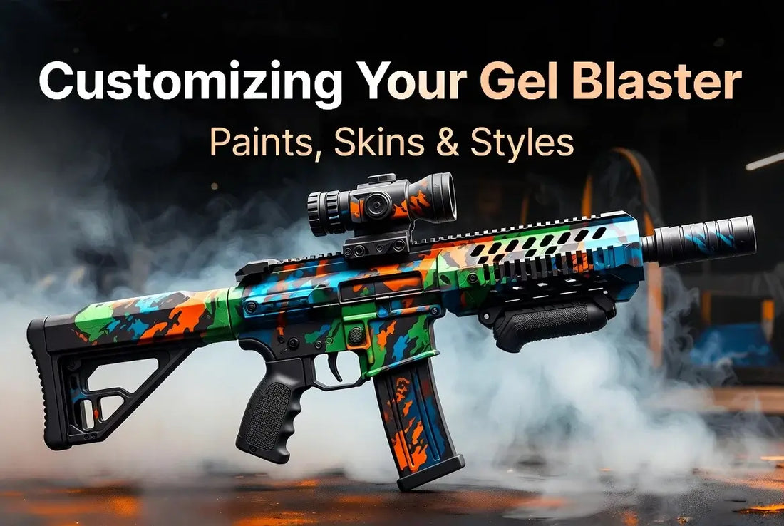 Customizing Your Gel Blaster: Paints, Skins & Styles