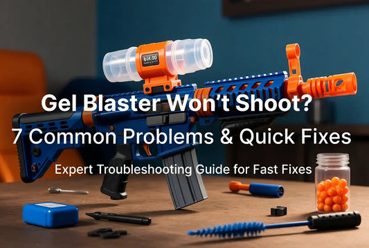 Gel Blaster Won’t Shoot? 7 Common Problems & Quick Fixes