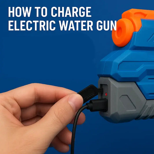 How to Charge Electric Water Gun?