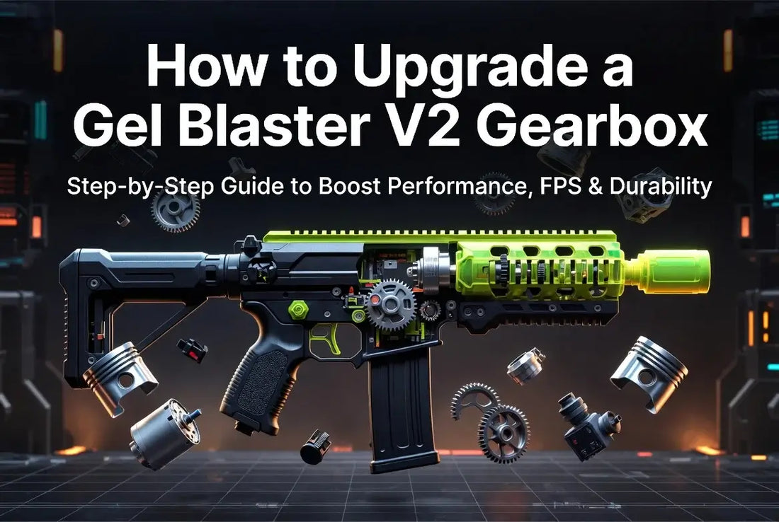 How to Upgrade a Gel Blaster V2 Gearbox