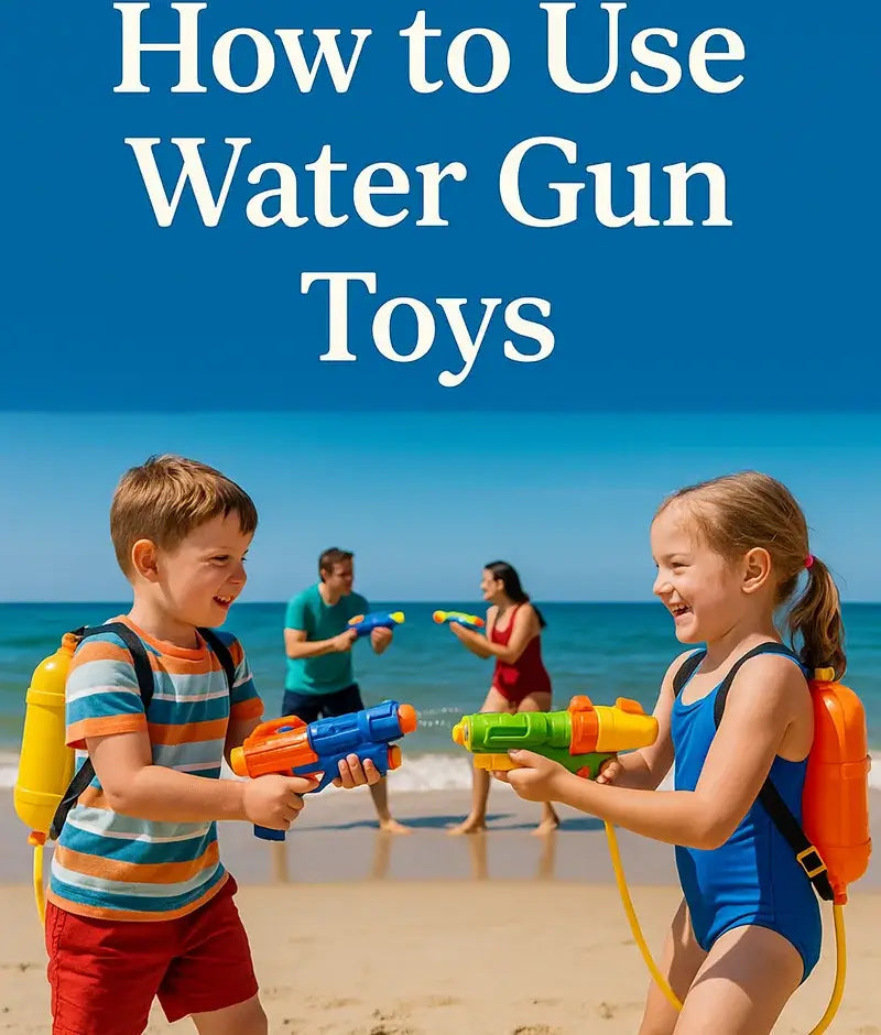 How to Use Water Gun Toys?