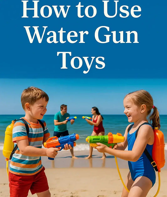 How to Use Water Gun Toys?