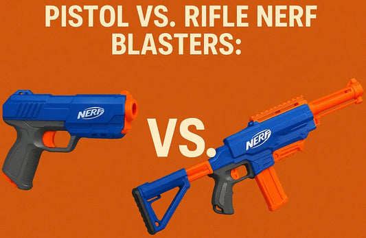 Pistol vs. Rifle Nerf Blasters: Which One Should You Choose?