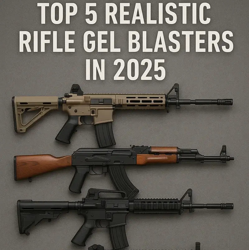 Top 5 Realistic Rifle Gel Blasters in 2025