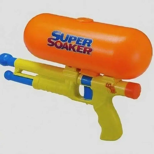 the first Super Soaker Water Gun