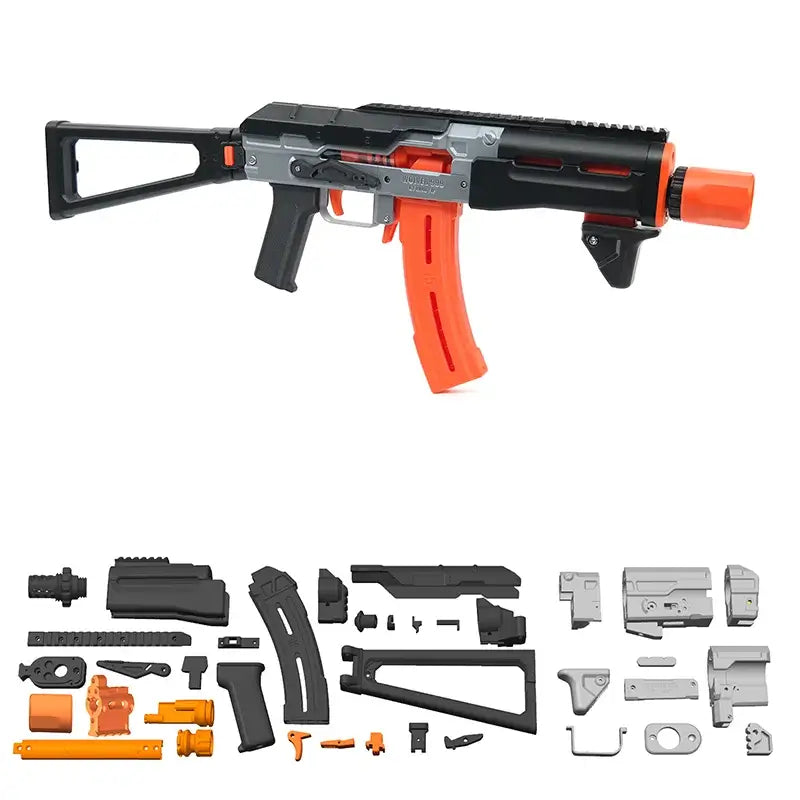 Wolver 999-Classic Pump Action 3D Print Dart Blaster-m416gelblaster-wolver 999 blaster-m416gelblaster