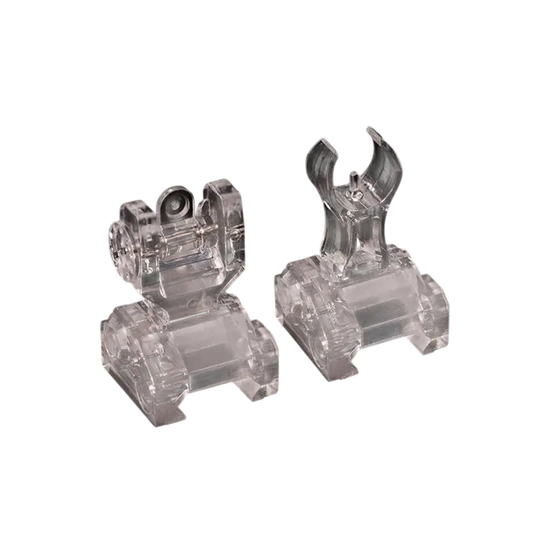 Troy Foldable Transparent Front & Rear Sights-m416gelblaster-m416gelblaster