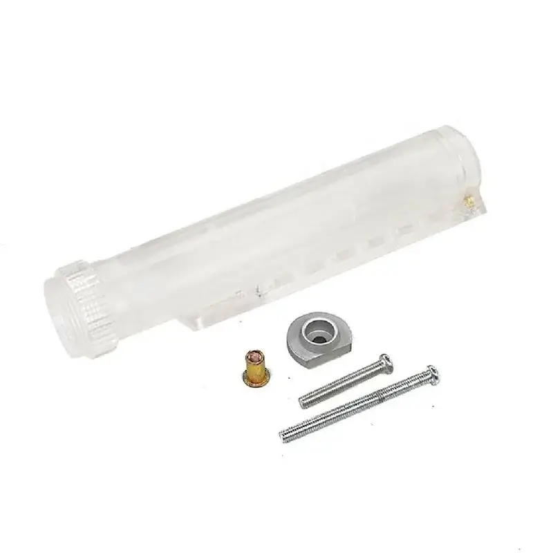 Transparent M4 AR15 Gel Gun Buffer Tube-m416gelblaster-m416gelblaster