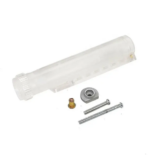Transparent M4 AR15 Gel Gun Buffer Tube-m416gelblaster-m416gelblaster