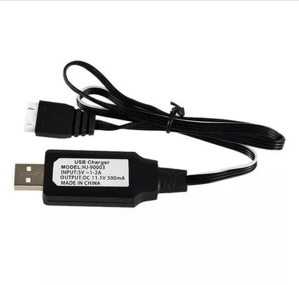 Li-ion Battery USB Charger 11.1V / 6V / 7.4V-m416gelblaster-11.1v-m416gelblaster