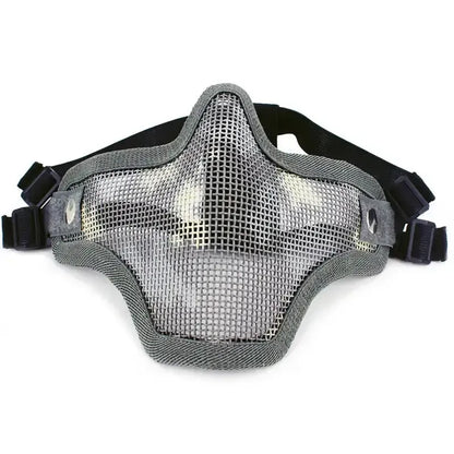 Skirmish Equipment Strike Steel Half Face Tactical Mask-玩具/游戏-m416gelblaster-acu-m416gelblaster