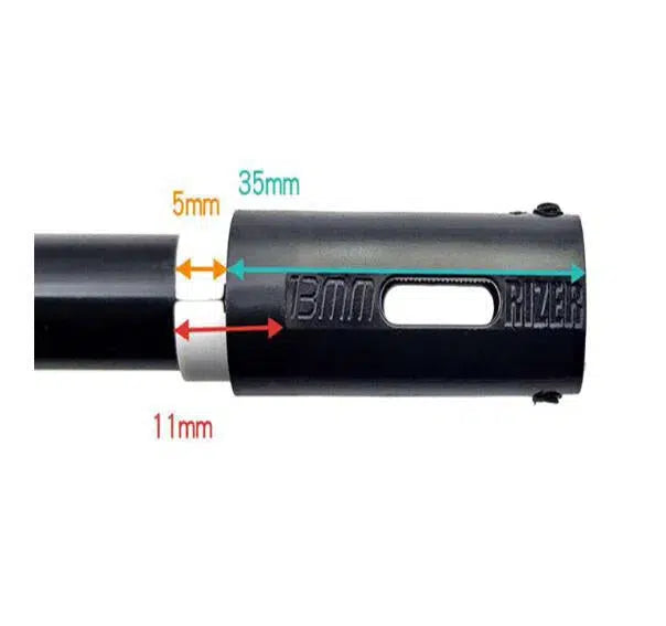 Slim Nylon Adjustable Rizer Hop Up 13mm – m416gelblaster