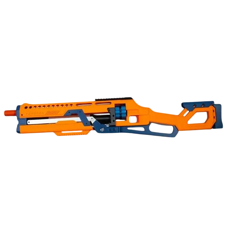 GL-01 Lever Action Cylinder-Fed Nerf Blaster-m416gelblaster-with hollow-orange-m416gelblaster