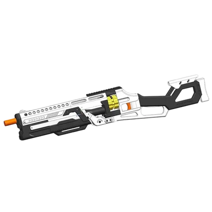 GL-01 Lever Action Cylinder-Fed Nerf Blaster-m416gelblaster-with hollow-black white-m416gelblaster