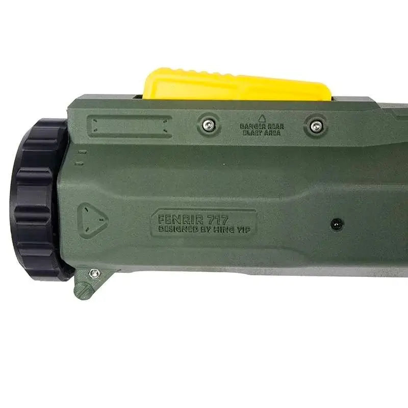 Fenrir 717 Pump Action Rocket Bazooka Launcher 3D Print Blaster-m416gelblaster-m416gelblaster