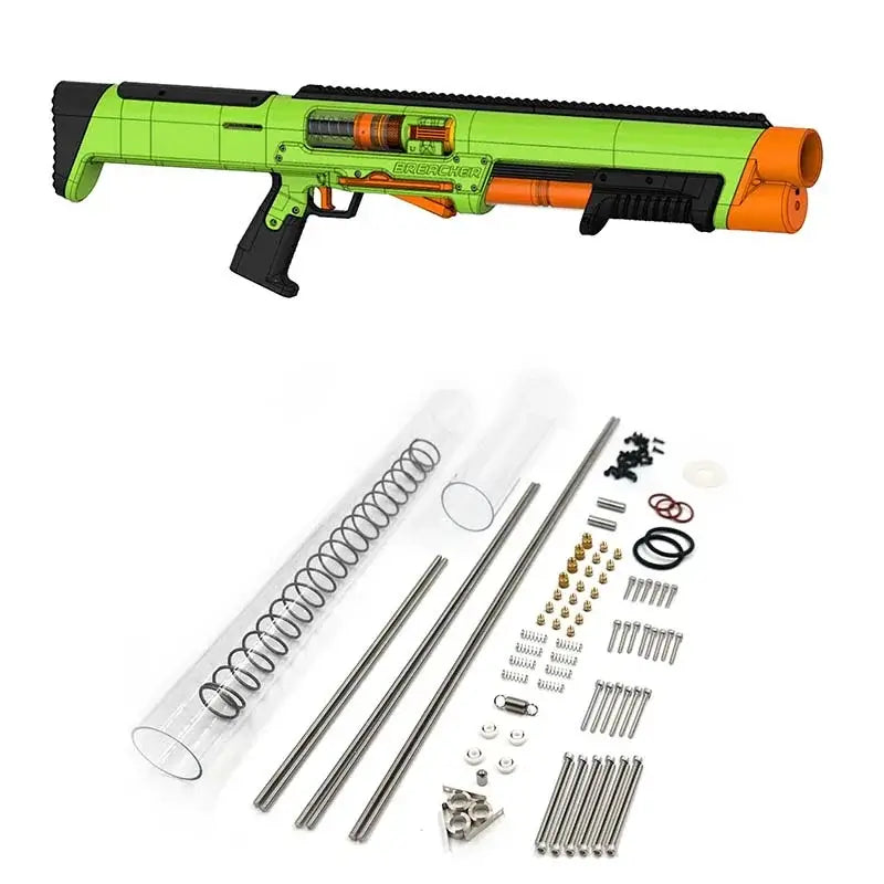 Sillybutts Breacher 3D Printed Nerf Shotgun Blaster Parts-m416gelblaster-breacher blaster-m416gelblaster