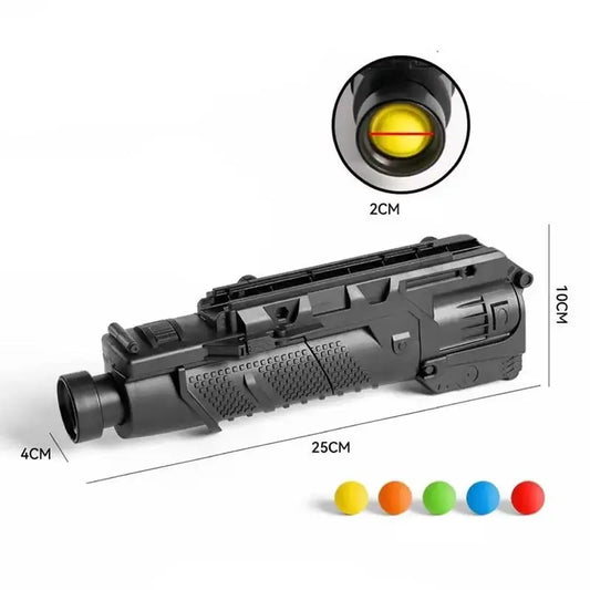 20mm Soft Bullet Foam Round Ball Launcher-m416gelblaster-m416gelblaster