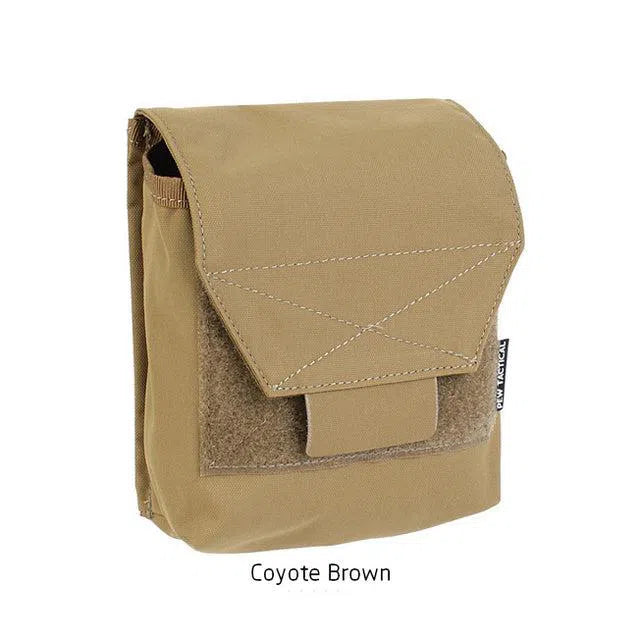 Outdoor Vest Muliti-function Tactical Pouch Hanging Bag SIDE Plate Pack Hunting Accessories-bag-Biu Blaster-Coyote Brown-Uenel