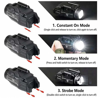 TLR-7x Rechargeable Multi-Fuel Tactical Rail-Mounted Light