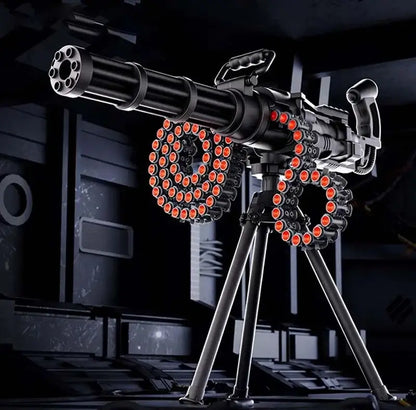 Electric Gold Gatling Nerf Gun with Rotating Belt-m416gelblaster-black-m416gelblaster