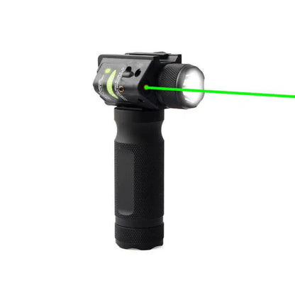 3-In-1 Tactical Metal Flashlight Foregrip with Red or Green Dot Laser-m416gelblaster-green laser-m416gelblaster