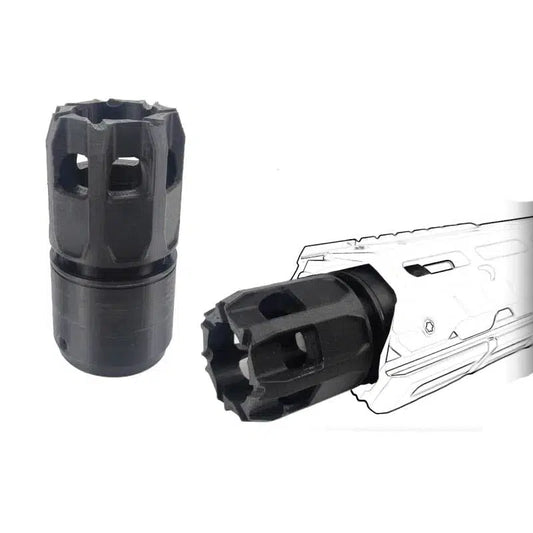 SI Oppressor 3D Print Muzzle Brake 19mm or 14mm CCW-m416gelblaster-m416gelblaster