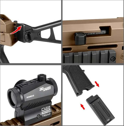 Handi UMP45 Electric Blowback Submachine Gel Blaster Gun