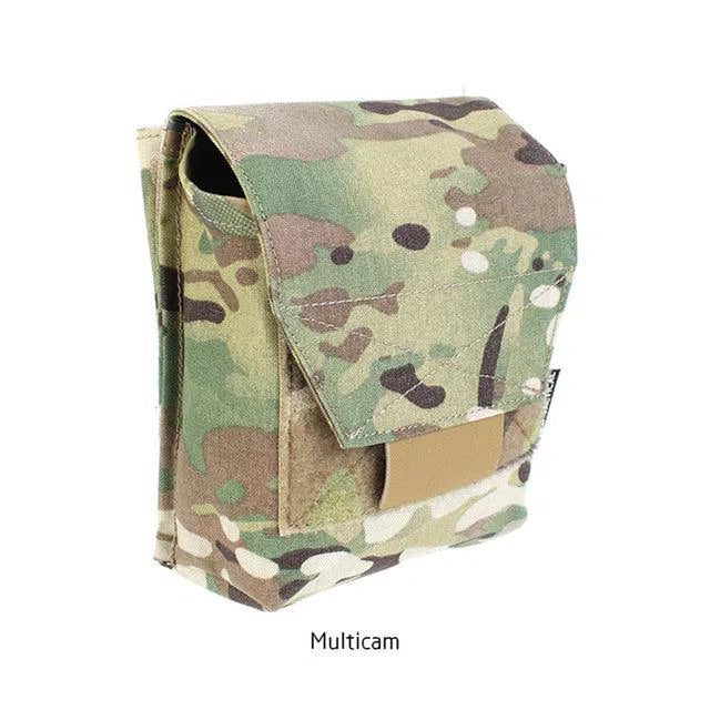 Outdoor Vest Muliti-function Tactical Pouch Hanging Bag SIDE Plate Pack Hunting Accessories-bag-Biu Blaster-Multicam-Uenel